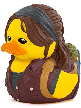 TUBBZ Boxed Edition - Figura Coleccionable de Pato de Goma de Vinilo de Tess, Producto Oficial de The Last of Us, TV, películas y Videojuegos