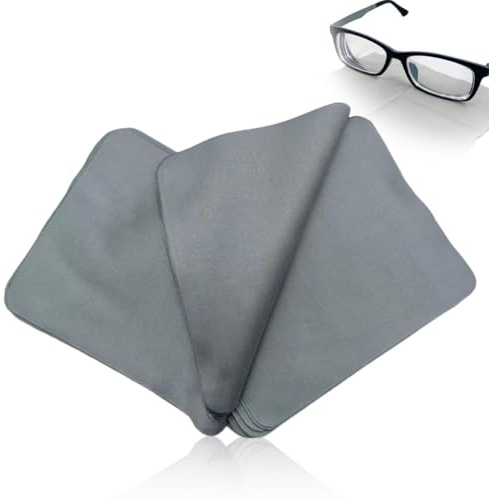 SULIUDAJI Juego De Paños De Limpieza De Microfibra (15 X 18 Cm) Para Cámaras, Objetivos, Filtros, Gafas, Pantallas, Smartphones Y Tabletas Pack De 10