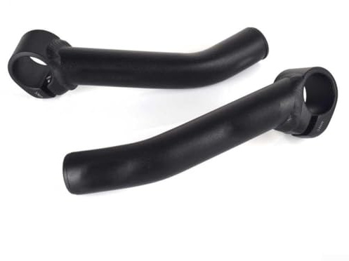 ReachMall Lightweight Rest Handle Set for Bicycles Aluminum Bar Ends for Enhanced Comfort (A)
