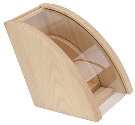 ABOOFAN Kaffeefilterhalter Aus Holz Für Aufbewahrung Von Kaffeefiltern Kompaktes Und Leichtes Design Großes Fassungsvermögen Für Mehrere Filterpapiere Gleichzeitig