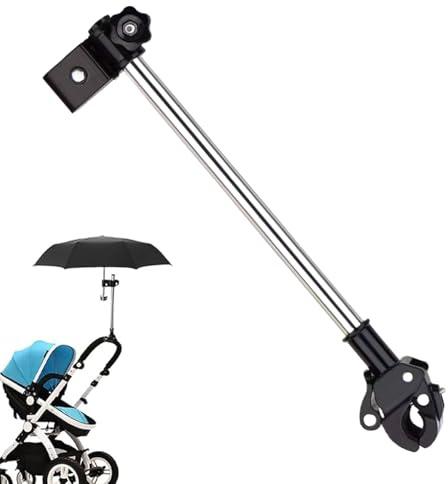 Générique Bike Umbrella Holder - Quick Release Stroller Holder | No Drilling Bike Mount for Girls Teens Family Girls Friends Women