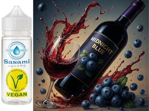 Midnight Blue - vino rosso & mirtillo aroma concentrato - vegano - Sasami - 100ml