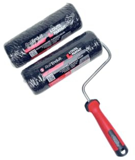 L'OUTIL PARFAIT Rouleau à Enduire Roll'Enduit® 220 mm avec Recharge, pour Murs et Plafonds