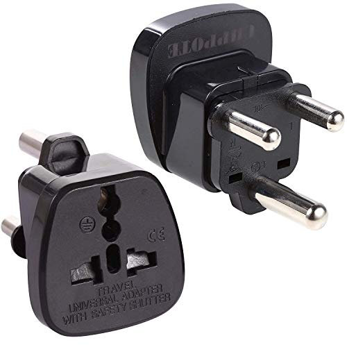 UHPPOTE adaptateurs de Voyage pour Afrique du Sud Type M (Lot de 2)