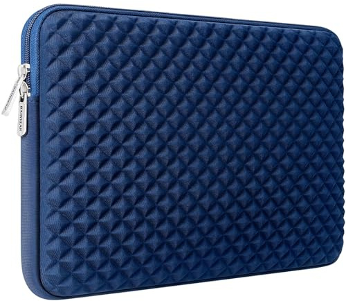RAINYEAR Laptop Sleeve for 16 inch Laptop 16 MacBook Pro/Max M5 A3428 | A3429 M4 A3403 A3186 M3 A2991 M2 A2780 M1 A2485, 16” Notebook Chromebook Diamond Foam Shock Resistant Padded Protective Case
