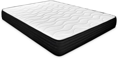 mattfy - Colchón Viscoelástico Reversible Kloe 135 x 190, Firmeza y Confort, Cara Invierno/Verano, Altura 20cm