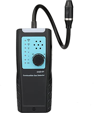 Monitor de Calidad del Aire Profesional Analizador de Gas Analizador de Gas Detector Detector de Fugas Ppm Meter Air Air Analizador Combustible Gas Inflamable Tester Natural 50000 Ppm 100% lel(CGD01)