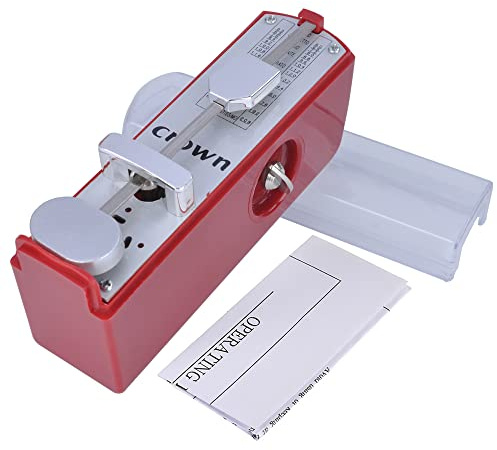 Mini-Metronom, Mechanisch, 11 Cm Hoch, Taschenformat, Tragbar, Universal-Metronom für Klavier, Gitarre, Violine, Ukulele, Chinesische Zither und Andere Musikinstrumente, Schläge