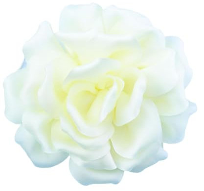 rockible Blumenbrosche im Knopfloch für Damen, handgefertigte Elegante Rosenbrosche, Ansteckblume für Tanzkleid, Anzug, Party, Hochzeit, Bankett, Beige