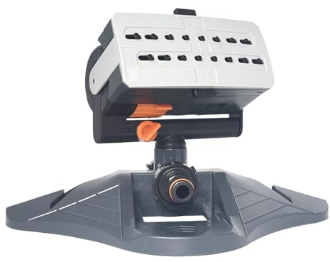 Zuasdvnk Aspersor de agua para césped, aspersores automáticos de jardín - Aspersor de jardín automático para aspersor de césped ajustable para áreas amplias,Aspersor de agua 4 modos de pulverización