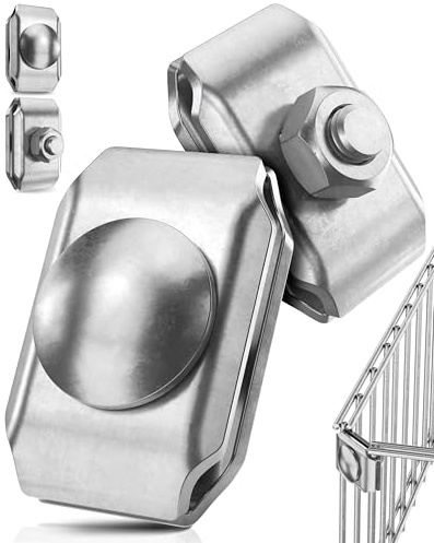 Conector de esquina de valla placa doble (36)
