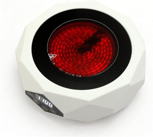 1100W Electric Heater Stove - Multi-Cooker Tea Maker & Hot Plate - Ceramic Electric Hot Plate for Heating & Boiling Water - 220V