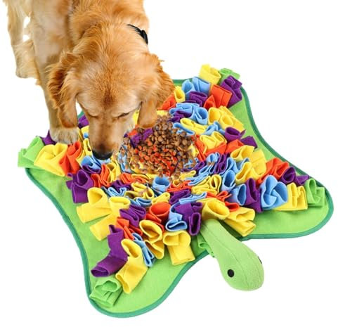 Schnüffelmatte für Hunde, interaktive Grabmatte für Hunde, Schildkrötenform, Leckerli-Spender, Anreicherungsspielzeug, langsames Füttern, für geistige Stimulation