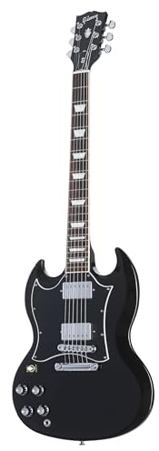 SG Standard Ebony Lefthand - E-Gitarre für Linkshänder