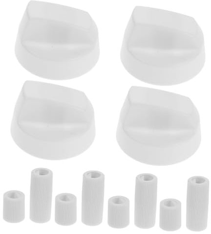 iplusmile Paquet De 4 Remplacement de Boutons de Cuisinière Adaptateurs Universels pour Plaques de Cuisson Compatible Fours Couleur