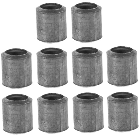 GALPADA 10pezzi Cunei in Ferro Per Manici Di Martello e Con Manico in Legno Resistente Cunei Rotondi Piccoli Per Lavori Di Falegnameria Taglio Di Materiale Legnoso e Progetti Di Livellamen