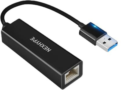 Convertidores de red USB a RJ45 de 5 Gbps, adaptadores de Internet con cable de alto rendimiento para videoconferencias, enchufes de juegos en línea y adaptadores de red USB