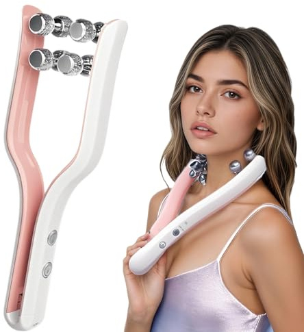 Dispositivo di rimozione doppio mento Roller-mbrige V-face lifting per il viso, 3 modalità EMS, doppio mento, anti-rughe, per volti grandi e piccoli