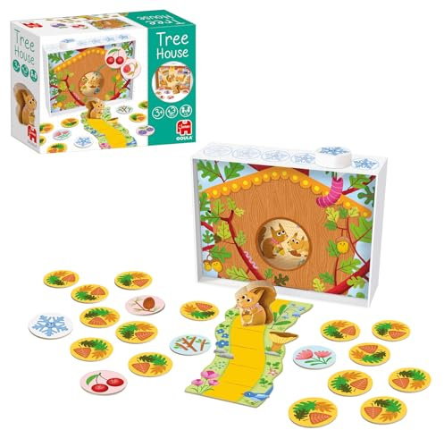 Goula Tree House, Juego de Mesa Cooperativo a Partir de 3 Años