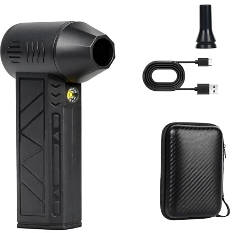 Turbina ad alta potenza che offre forti flussi d'aria per un'asciugatura rapida della neve con luce LED inclusa per turbine di visibilità