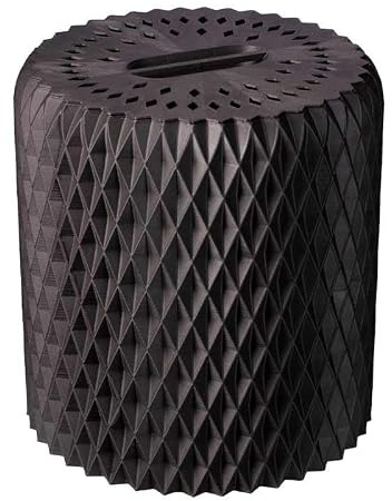 Iriso - Petit composteur de Jardin Design Ananas 50L - Couleurs Gris Anthracite