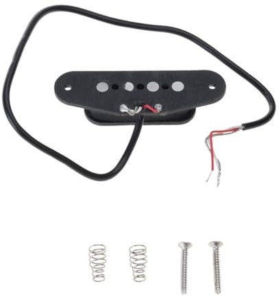 4-saitiger Single Coil GMB520 Bassgitarren-Tonabnehmer, schwarz, einfach zu installieren, für Gitarrenliebhaber, Anfänger, Spieler, Lernbänder