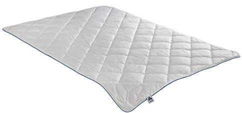 Irisette Leichtsteppbett Seide weiß Größe 155x220 cm