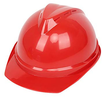 Bauarbeiterhelm, Industrie Arbeitsschutzhelm, 4-Punkt Schutzhelme, Arbeitshelm Kopfgrößenverstellung, EN397, Arbeithelm