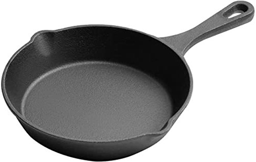 ksamwjf Bratpfanne Induktion,Antihaftbeschichtete Gusseisen-Auflaufform,Unbeschichtete Omelettpfanne mit flachem Boden,Multifunktions-Kochgeschirr Geeignet in Mos
