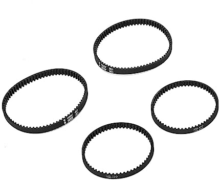 4 Stück Antriebsriemen 203-6688 kompatibel mit Bissell Proheat 2X 1383 3930,8930 | OE: 203-6804, kompatibel mit Modell 9200, 9300, 9400, 73H5, 30K7
