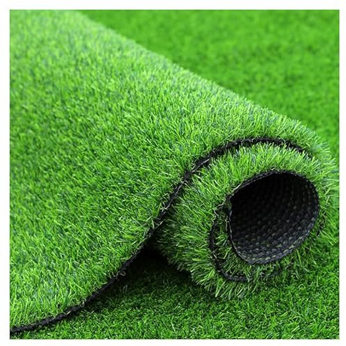 Premium Synthétique Gazon Artificiel Hauteur Des Poils De 20 Mm Haute Densité Faux Gazon Artificiel Pour Le Jardin Pelouse Paysage(Size:4M)
