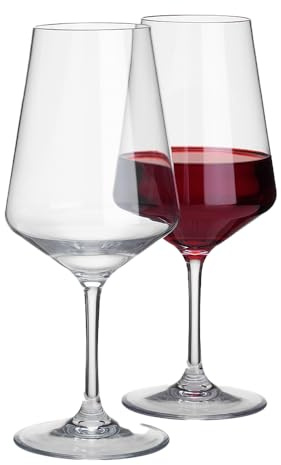 FLAMEFIELD Copa de vino grande de policarbonato Savoy
