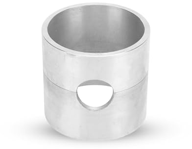 Gugxiom gjuten sandlåda, cylindrisk gjutform av aluminium, gör-det-själv-smyckestillverkning, högtemperaturbeständig gjutjärnssandlådeugn för gör-det-själv-metallsmyckesringar