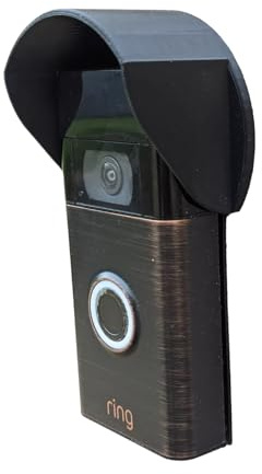 Slip-On Rain & Sun Protector Cover for Ring Doorbell – Compatible with Models 1, 2, 2nd Gen, 3, 3 Plus, 4, and Battery Pro (2024)