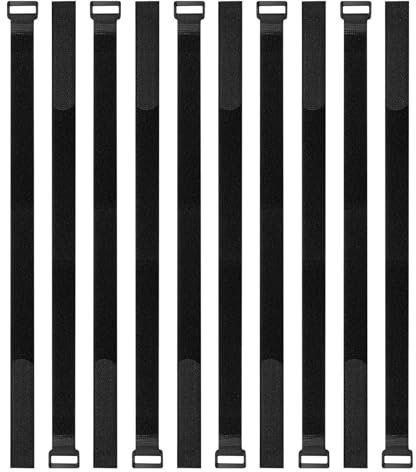 Poupangke Regenschirmgurt, verstellbarer Sonnenschirmgurt, flexibler Regenschirm, wiederverwendbar, Terrassenschirm-Zubehör, 10 Stück, 10 Stück, Refer to description