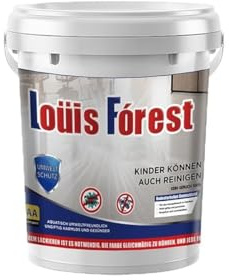 Generic Epoxid-Bodenfarbe, 0.5 L, Epoxy, Hochglanz, Wasserfest, Innen/Außen, Blau