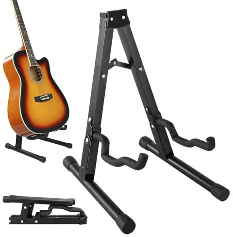 Metal -Gitarren -Rack, Akustikgitarren -Rack,Verstellbarer Metal -Gitarrenständer | Tragbarer Ukulele -Organisator, Musical Instruments Accessoires für Zuhause, Arbeit, Studio