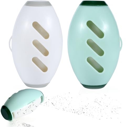 2 Stück Wiederverwendbarer Fusselroller, Waschbare Klebrige Gel Fusselrolle Ball, Kompakt Tragbar Fusselroller für Kleidung, Tierhaare, Haus