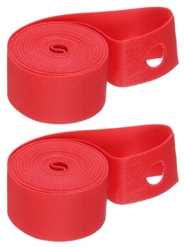 sourcing map 2pcs Bicycle Rim Strip 27.5 x 20mm Nylon Bike Tire Liner Bicycle Wheel Rim Tape Inner Tube Tape Anti-Scratched Guard Cushion Pad Protector for Road MTB Mountain Bike