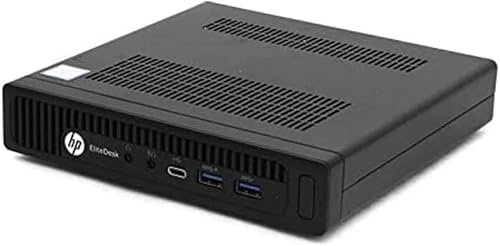 HP EliteDesk 800 G2 Desktop Mini USDT Intel Quad Core i5 256 GB SSD Disco Duro 8 GB de Memoria Window 11 Pro MAR Ultra Slim Ordenador de sobremesa Mini PC (reacondicionado) (con Periféricos)