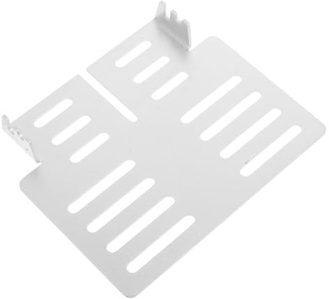 Kisangel Stove Fan Bracket Heat Powered Mounting Stainless Steel Fan Holder for Woodburning Fireplace Accessories