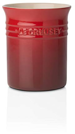 LE CREUSET Stoneware Small Utensil Jar, 1.1 L - Cerise