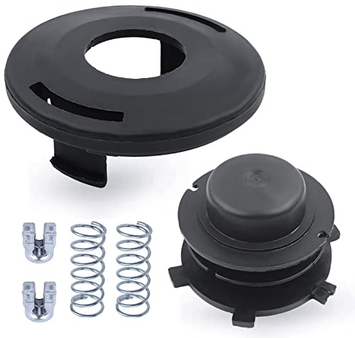 Adefol Kit de Capuchon de Bobine pour STIHL FS44 FS50 FS55 FS80 FS85 FS90 FS110 FS120 FS200, pour Autocut 25-2 Tête de Tondeuse Têtes de Débroussailleuse Remplace 40027133008 40027139708