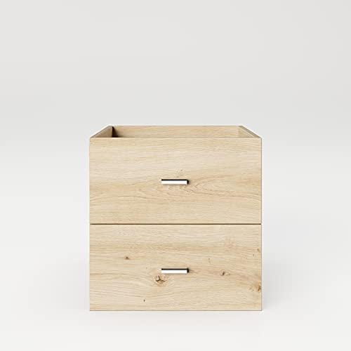 phoenix group Fortuna, Schubladencontainer, Regaleinsatz mit Schubladen, Artisan Eiche