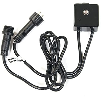 VBLED 12V AC/DC Dämmerungssensor/Tag-Nacht-Schalter für Gartus Gartenbeleuchtung IP65 Wassergeschützt