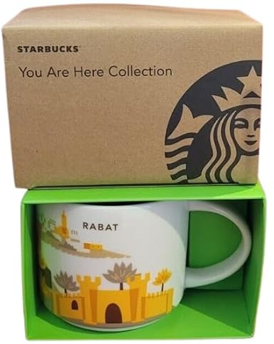 STARBUCKS Rabat (Maroc) You Are Here Collection Tasse à café 414 ml, 011105990