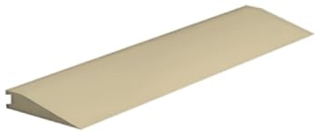 Roppe Rolling Traffic Transition Profile #73, Buff, 9/32 H X 9' L X 3-3/16 W