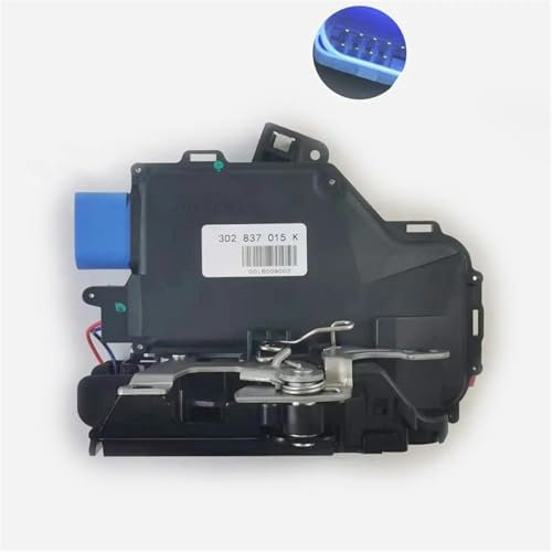 Actuador Traba Bloqueo Puerta Actuador Cerradura Puerta Con Volante A La Derecha Para Jetta Para Phaeton Para Sagitar Para Touran 3D2837015 Actuador Pestillo Cerradura Puerta(Delantero a la izquierda