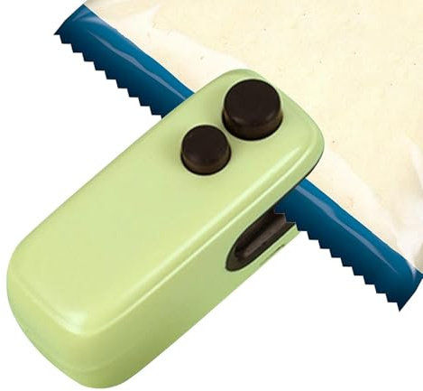 - Sellador eléctrico de alimentos, máquina de sellado mini 2 en 1 | Sellador de bolsas de portátil, sellador de aperitivos recargable, sellador de alimentos al vacío para sellar bolsas