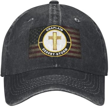Baseball Cap Us Army Christianty Chaplain Corps Desert Storm Golf Caps Einstellbare Baseballmütze Waschbare Trucker Hut Für Running Außenbereich Reisen